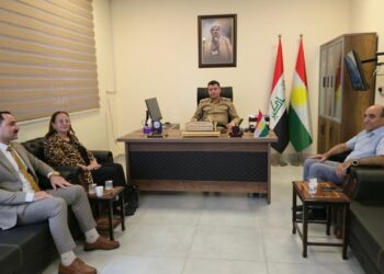 وفد من ممثلية ENKS بإقليم يلتقي بدائرة إقامات اللاجئين في أربيل عاصمة إقليم كوردستان..