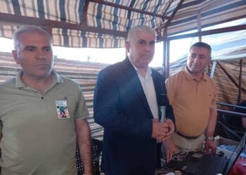 بمشاركة جماهيرية واسعة…عزاء الشهيد رودي فيصل قاسم يتحول إلى منبر قومي جامع