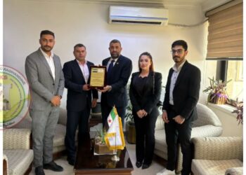 وفد من اتحاد الطلبة فرع دمشق يزور معاون وزير التعليم العالي في دمشق ..