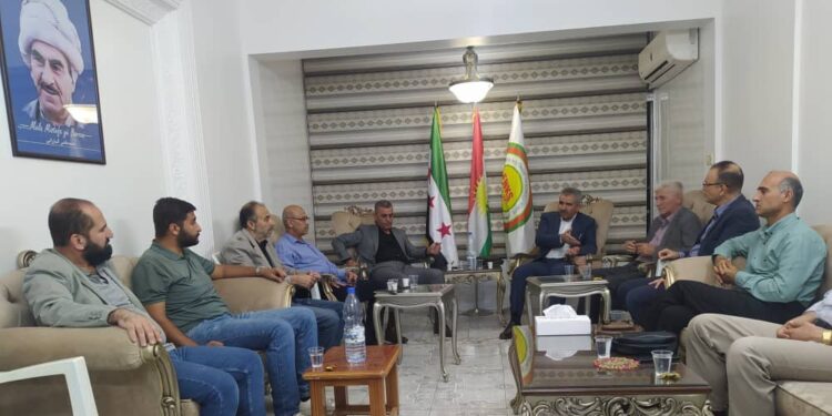 جلسة حوارية في دمشق بمناسبة مرور 14 عاماً على تأسيس المجلس الوطني الكردي.