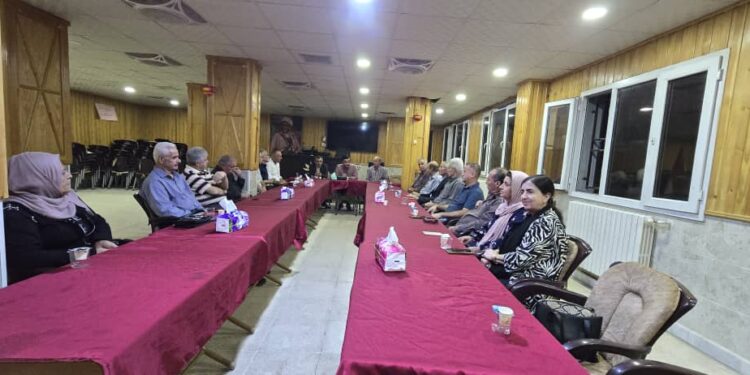 مجلس محلية الكورنيش والوسطى يعقد اجتماعه الاعتيادي في قامشلو.