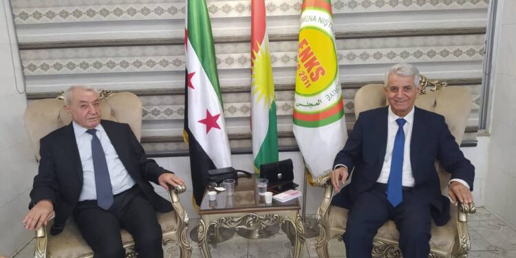 لقاء قيادي في دمشق لتنسيق الجهود بين المجلس الوطني الكوردي والمجالس المحلية