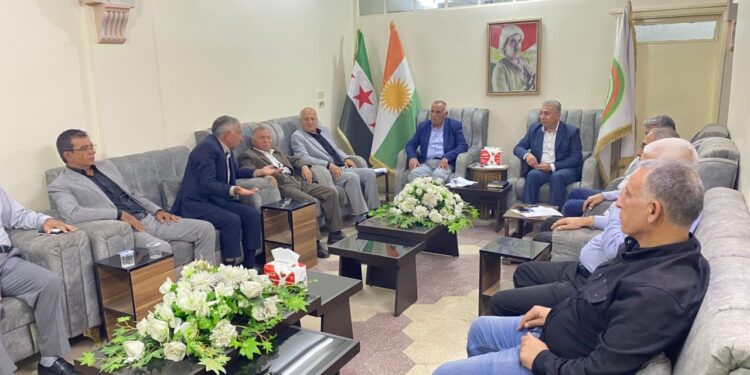 الدائرة الغربية للمجلس الوطني الكوردي تعقد اجتماعها الدوري في قامشلو