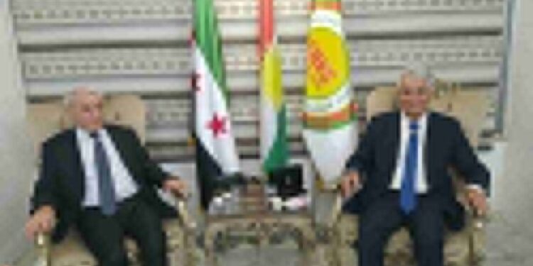 لقاء قيادي في دمشق لتنسيق الجهود بين المجلس الوطني الكوردي والمجالس المحلية