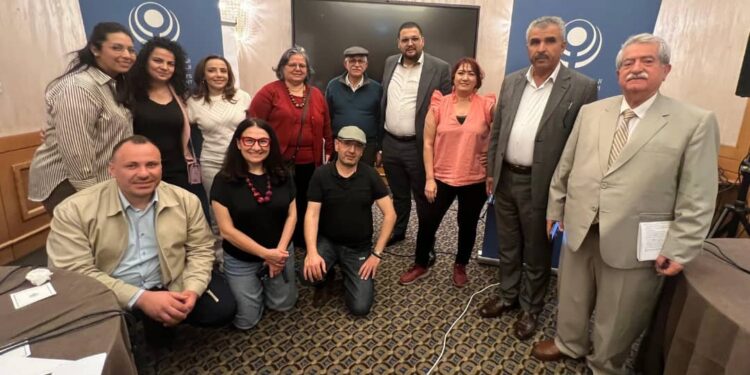 رئيس المجلس المحلي في دمشق يشارك في الجلسة الحوارية الثانية حول السلم الأهلي في بيروت..