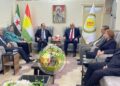 زيارة هامة تعزز الوحدة الكردية : السيد أوصمان بايدمير في مقر المجلس الوطني الكردي بمدينة قامشلو..