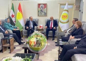 زيارة هامة تعزز الوحدة الكردية : السيد أوصمان بايدمير في مقر المجلس الوطني الكردي بمدينة قامشلو..