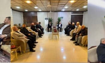 وفد المجلس المحلي في ديرك يهنئ الأخوة المسيحيين بعيد الميلاد المجيد