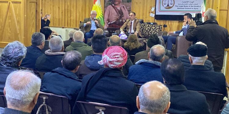 الهيئة القانونية للمجلس الوطني الكوردي تناقش حقوق الكورد في يوم حقوق الإنسان