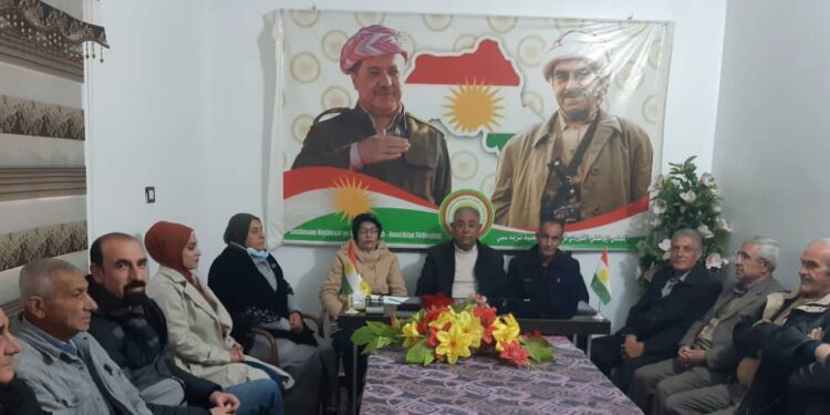 محلية تربسبي تعقد اجتماعاً استثنائياً استعداداً ليوم العلم الكردي..