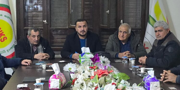 الاجتماع الاعتيادي لمجلس محلية الكورنيش والوسطى للمجلس الوطني الكوردي..