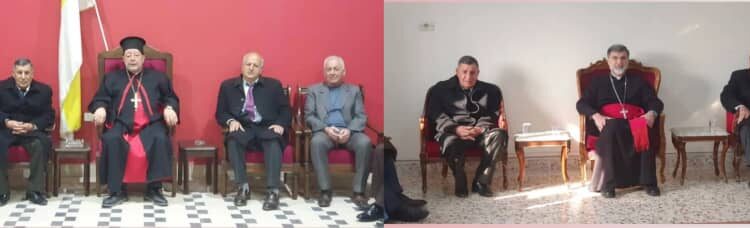 محليتا الحسكة للمجلس الوطني الكوردي تزوران مطرانيتي الكنيسة الآشورية والسريانية لتهنئة أعياد الميلاد