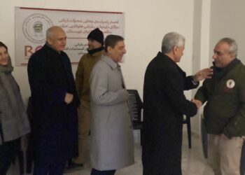 المجلس الوطني الكوردي يزور مؤسسة البارزاني الخيرية في قامشلو