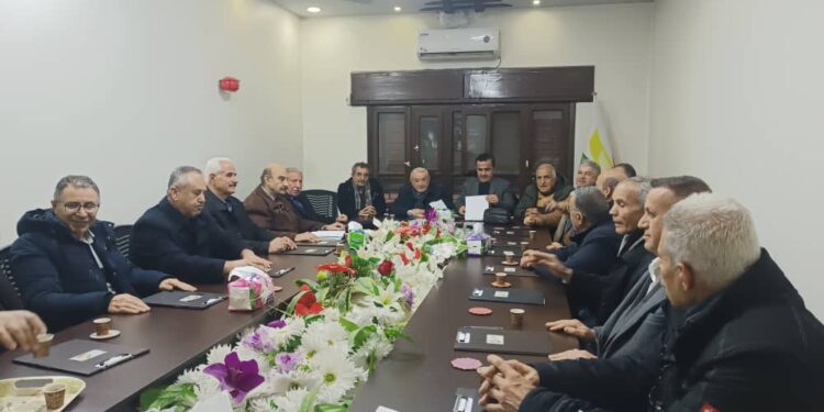 مجلس محلية الكورنيش والوسطى في قامشلو يؤكد على وحدة الصف الكوردي ويدعم الاتفاقيات الدولية