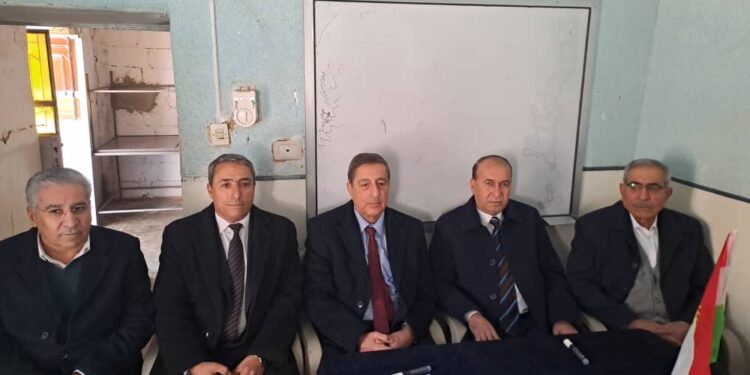 اجتماع مجلس محلية سنجق للانتخابات التحضيرية للمؤتمر الخامس