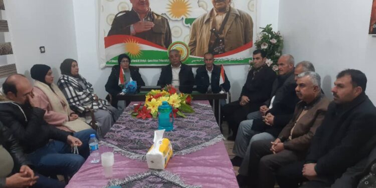 الاجتماع الدوري لمحلية تربه سبي للمجلس الوطني الكردي..