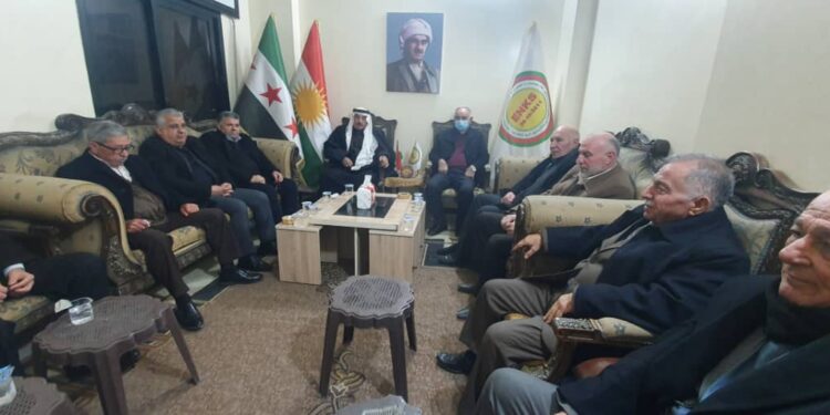 تعزيز التعايش المشترك محور لقاء مجلس السلم الأهلي والمجلس الوطني الكوردي في الحسكة..