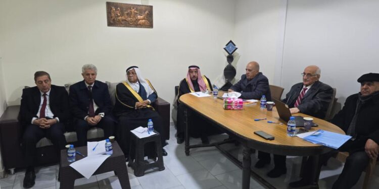 اجتماع ملتقى الجزيرة للسلم الأهلي في قامشلو