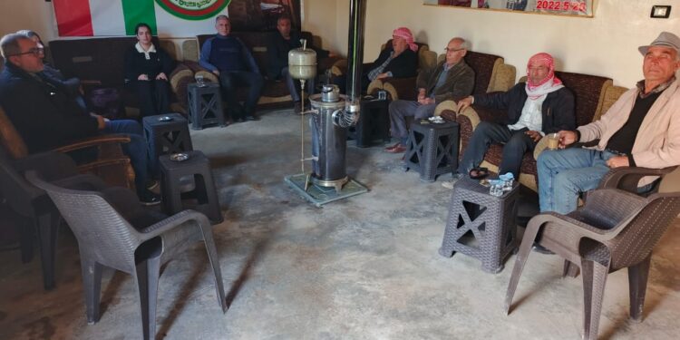 مجلس محلية البارزاني الخالد في تل تمر يعقد اجتماعه الشهري