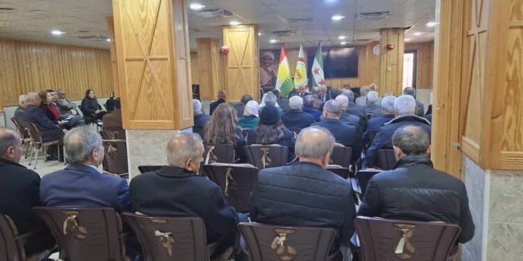 الاجتماع الاعتيادي للمجلس الوطني الكردي في مدينة قامشلو..