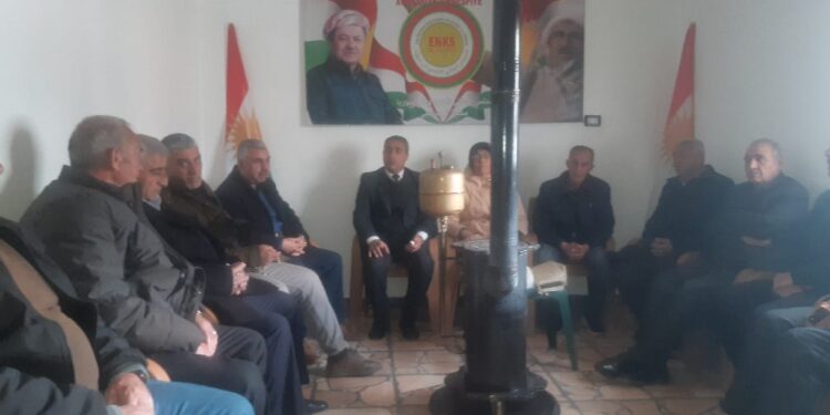 محلية تربسبي للمجلس الوطني الكوردي تعقد اجتماعاً استثنائياً استعداداً لمناسبات آذار..