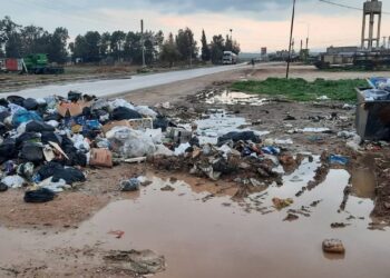 عامودا تحت وطأة النفايات وأزمة نظافة تتسع ومسؤوليات تتقاطع