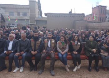 محلية عامودا تحيي الذكرى السابعة والأربعين لرحيل الزعيم الخالد ملا مصطفى البارزاني