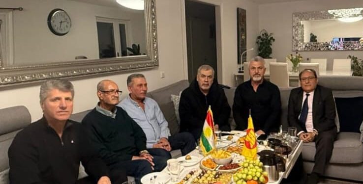 لقاء تشاوري في السويد بين ممثلية الدول الاسكندنافية للمجلس الوطني الكوردي والحزب الديمقراطي الكوردستاني