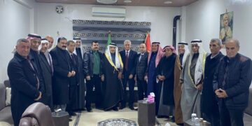 المجلس الوطني الكوردي يستقبل أمير قبيلة طي وزعماء العشائر العربية لتعزيز الحوار والتعايش المشترك