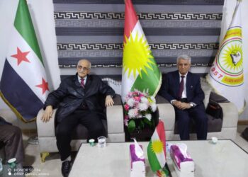 المجلس الوطني الكوردي يستقبل وفد من ملتقى الجزيرة للسلم الأهلي في مقره بمدينة قامشلو