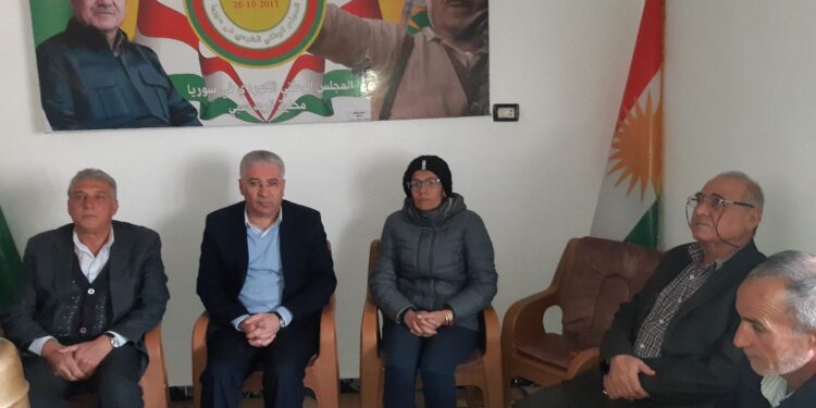 اجتماع استثنائي في محلية تربه سبي للمجلس الوطني الكوردي تحضيراً ليوم المرأة العالمي
