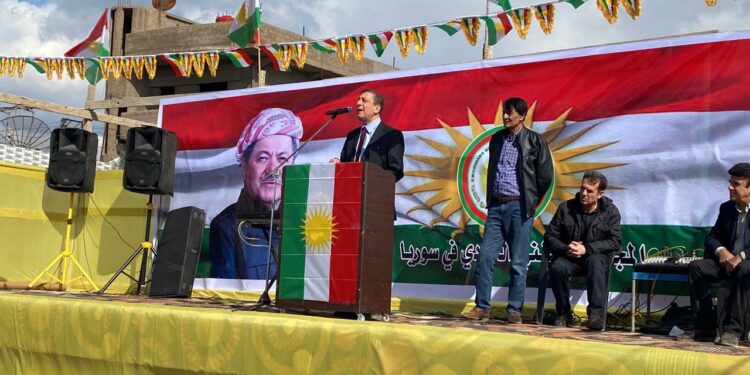 المجالس المحلية في قامشلو تستذكر الأب الروحي للشعب الكوردي الملا مصطفى البارزاني في ذكرى رحيله 47 .