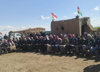 محلية أبو رأسين( زركان) تحيي الذكرى 47 لرحيل البارزاني الخالد..