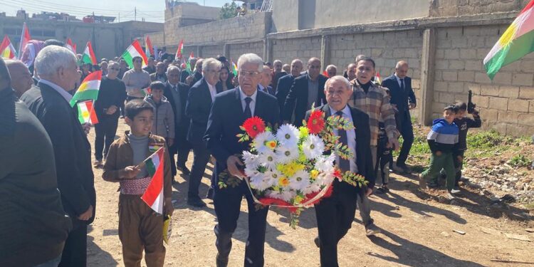 مجلس محلية شرقي قامشلو يحيي ذكرى يوم الشهيد الكردي – شهداء 12 آذار