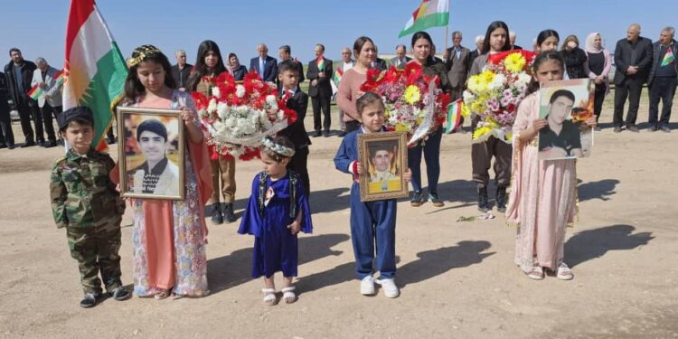 محليتا الغربي والكورنيش للمجلس الوطني الكردي في قامشلو تحييان يوم الشهيد الكردي..