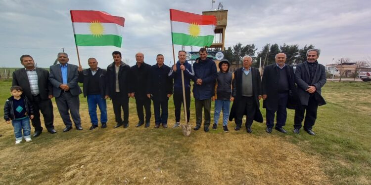 جل آغا.. فعالية لزراعة الأشجار في ذكرى ميلاد الملا مصطفى بارزاني