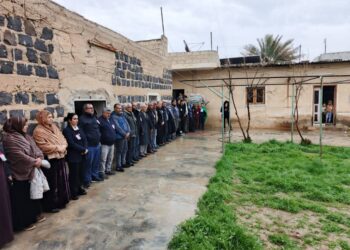 محلية تل تمر (محلية البارزاني الخالد) تحيي الذكرى الـ123 لميلاد القائد الملا مصطفى البارزاني.