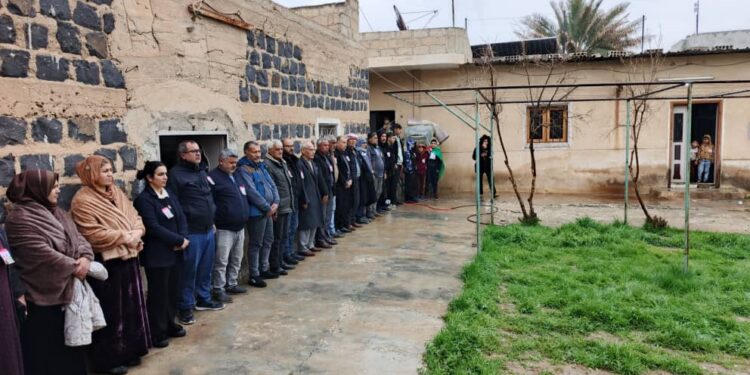 محلية تل تمر (محلية البارزاني الخالد) تحيي الذكرى الـ123 لميلاد القائد الملا مصطفى البارزاني.