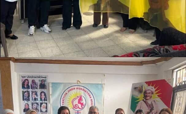 ديرك: اتحاد نساء كردستان–سوريا يستقبل الأستاذ شيرزاد داود والكابتن رشيد حمكمور في لقاءين منفصلين