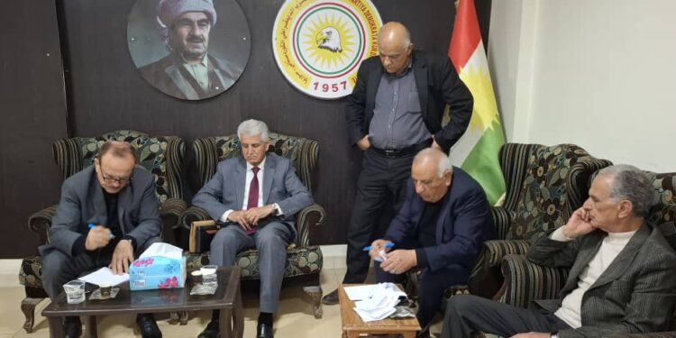 انتخاب ممثلي المستقلين للمؤتمر الخامس في مجلس محلية الحي الغربي بقامشلو