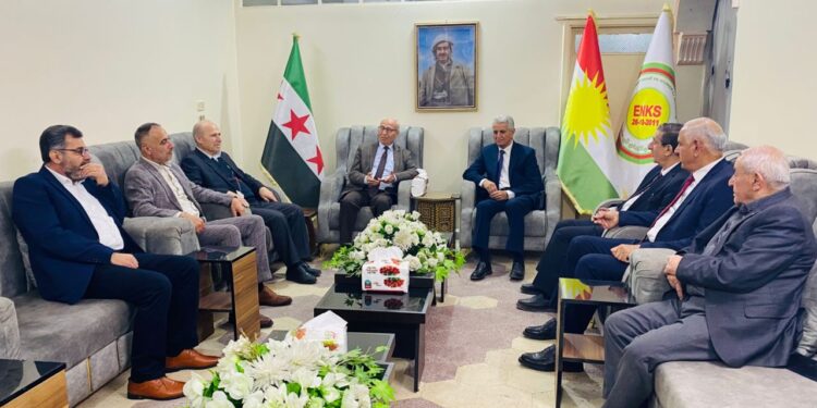 لقاء يجمع المجلس الوطني الكوردي والمنظمة الآثورية الديمقراطية