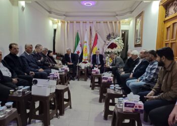 دمشق – لحظة تاريخية: افتتاح أول مكتب للحركة الكردية في حي الأكراد