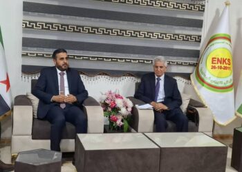 وفد من الحكومة السورية برئاسة عباس حسين يلتقي هيئة رئاسة المجلس الوطني الكردي في القامشلي