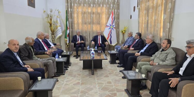 المجلس الوطني الكوردي يزور المنظمة الآثورية في القامشلي مهنئًا بعيد القيامة ويؤكد على الشراكة الوطنية