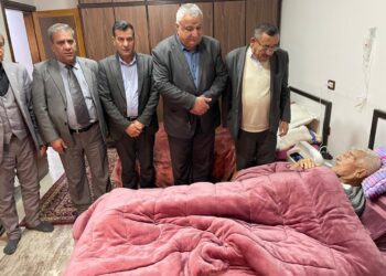 وفاءً لنضاله.. مجلس محلية ديرك يطمئن على صحة أحد مناضليه