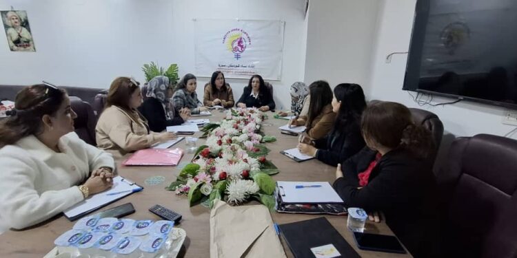 قيادة اتحاد نساء كوردستان – سوريا تعقد اجتماعها الدوري مع رؤساء الفروع..