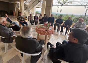 وفد من المجلس الوطني الكوردي في عفرين يزور الإخوة الإيزيديين بمناسبة عيد رأس السنة الإيزيدية جارشما سور..