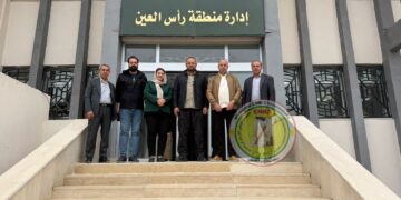 وفد من المجلس الوطني الكوردي يزور سري كانييه لبحث عودة الأهالي المهجّرين..