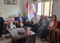 وفد من المجلس الوطني الكوردي يهنئ بافتتاح مكتب اتحاد نساء كوردستان-سوريا في قامشلو