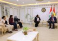 وفد من اتحاد نساء كوردستان- سوريا يزور رئيس مؤسسة البارزاني الخيرية..